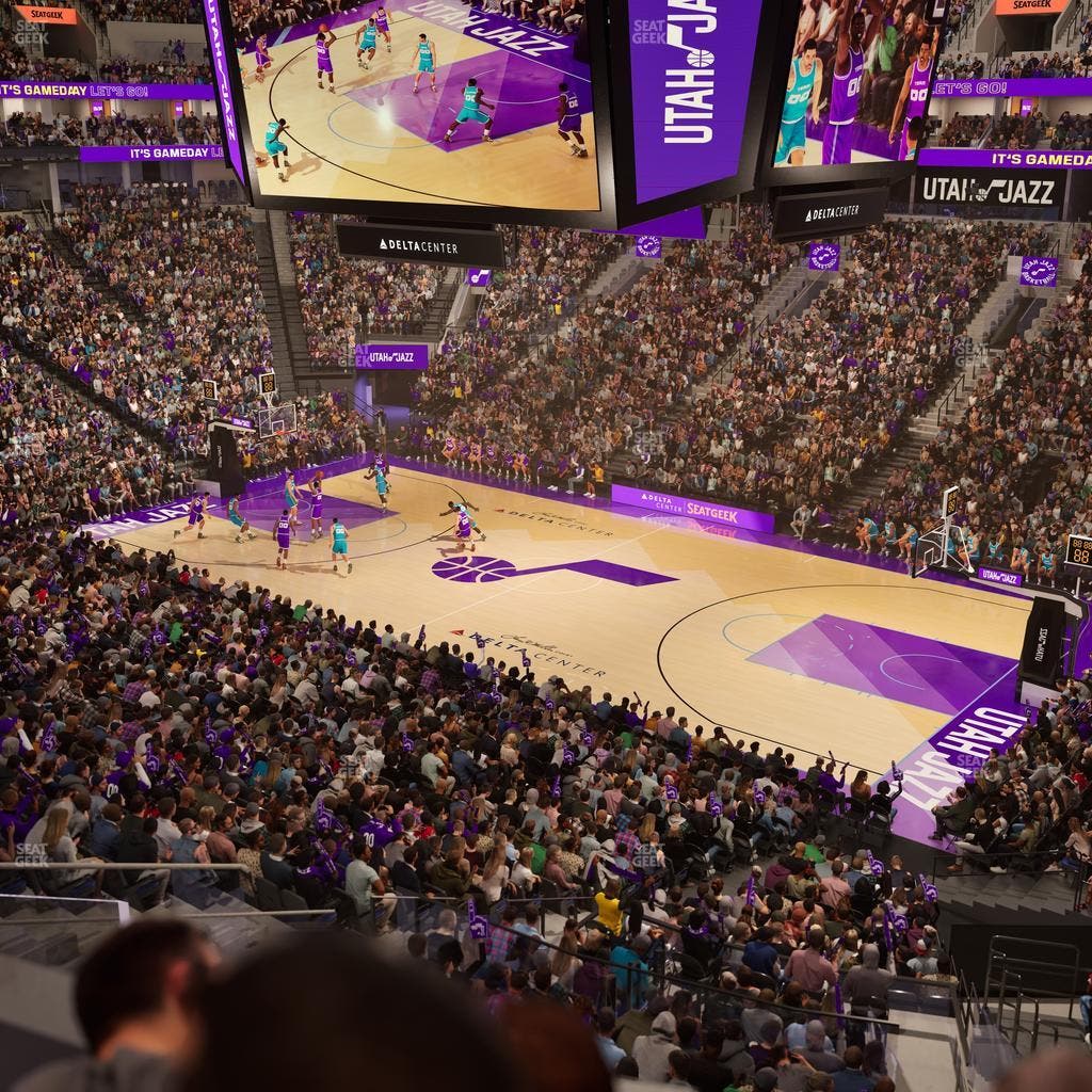 Delta Center - Section Suite 48 Seat View