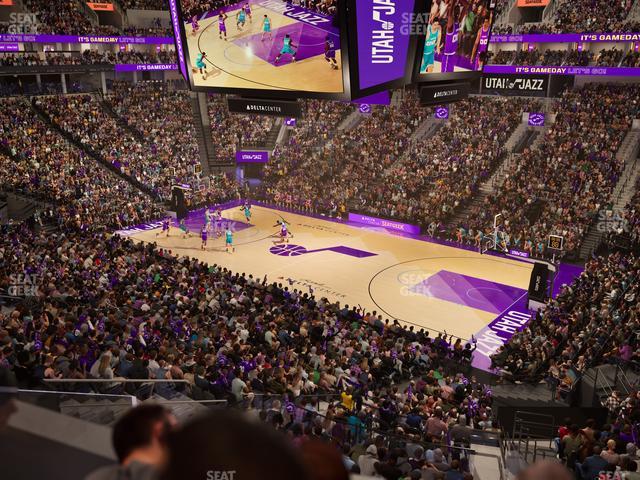 Delta Center - Section Suite 48 Seat View Delta Center - Section Suite 48 Seat View