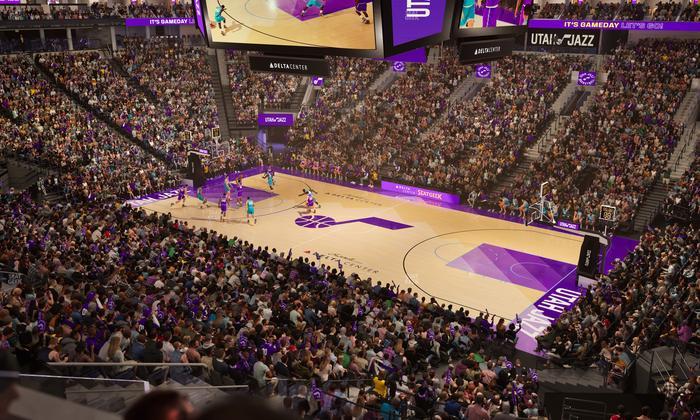 Delta Center - Section Suite 48 Seat View