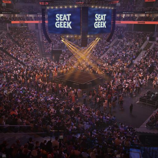 Delta Center - Section Suite 48 Seat View