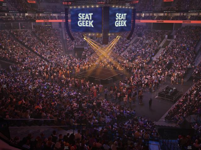 Delta Center - Section Suite 48 Seat View