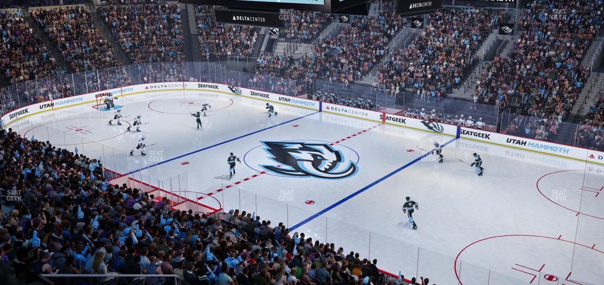 Delta Center - Section Suite 48 Seat View