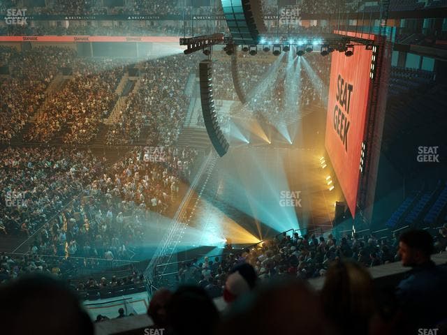 Delta Center - Section Suite 48 Seat View