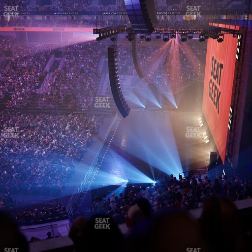 Delta Center - Section Suite 48 Seat View