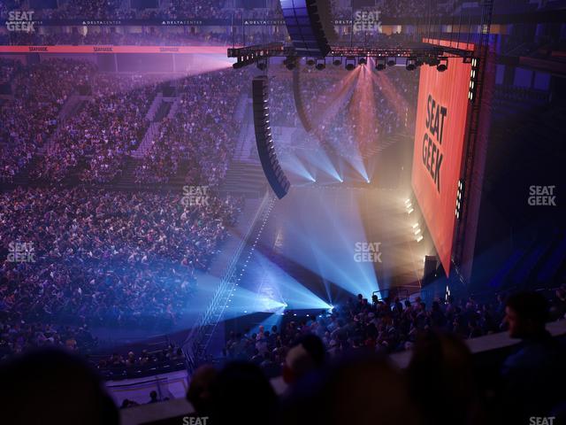 Delta Center - Section Suite 48 Seat View