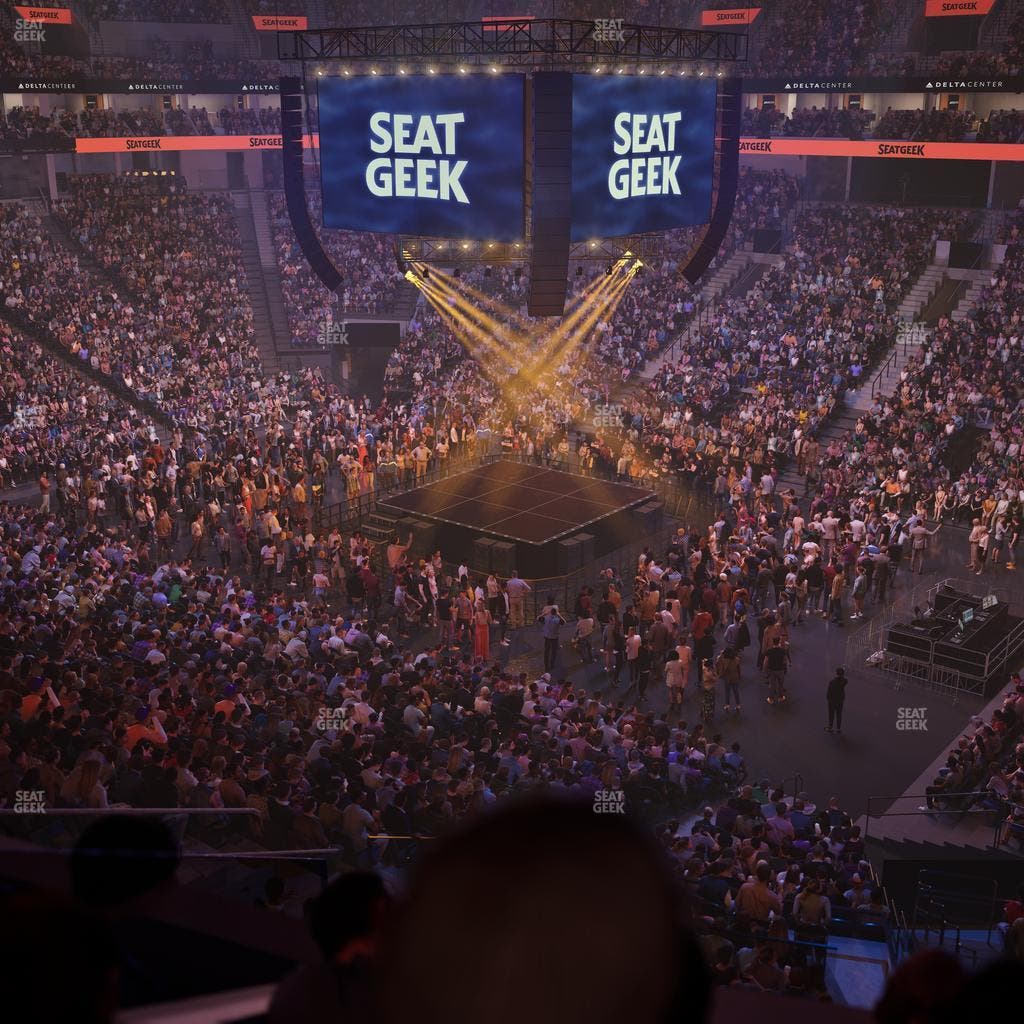 Delta Center - Section Suite 48 Seat View