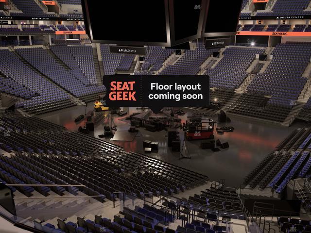 Delta Center - Section Suite 48 Seat View