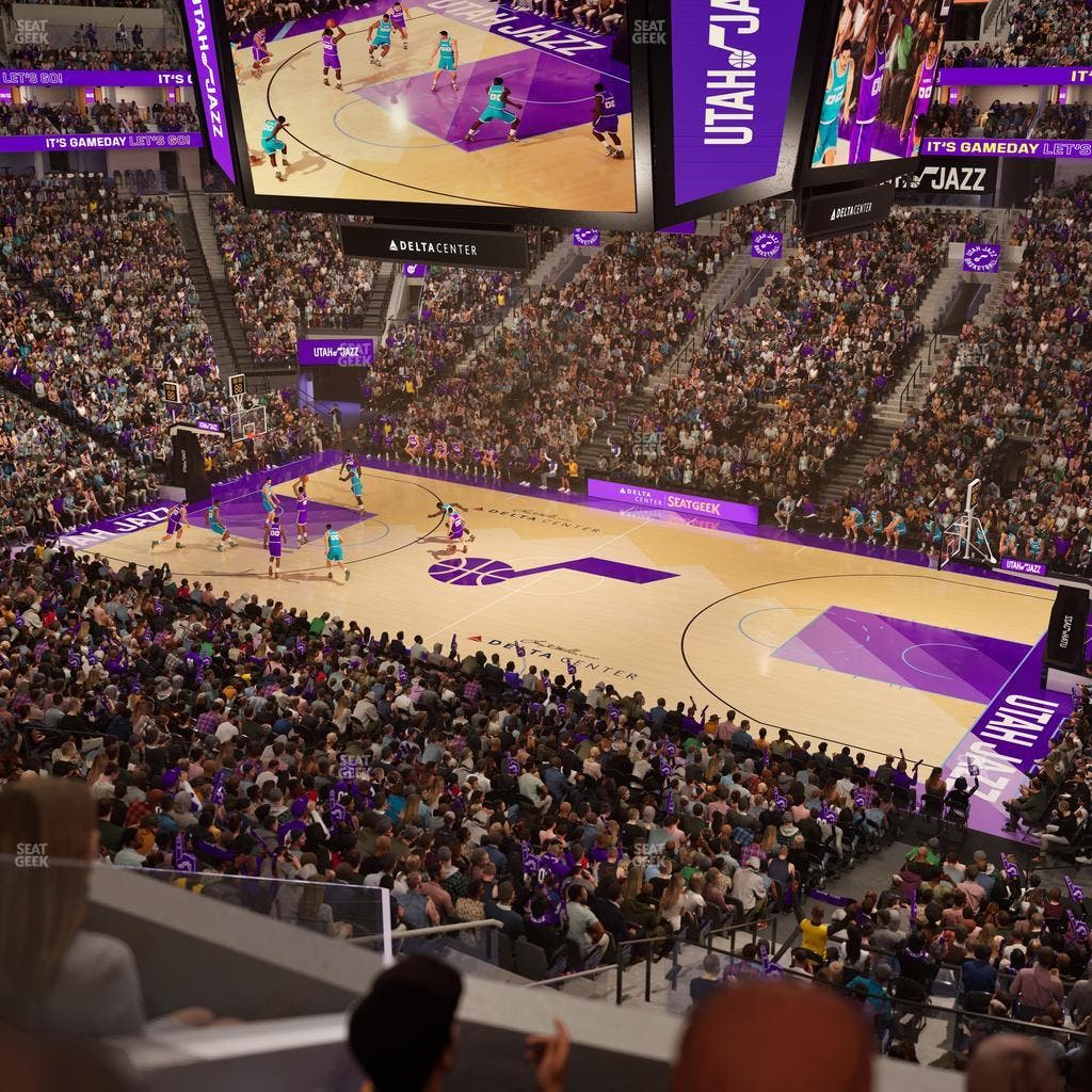 Delta Center - Section Suite 49 Seat View