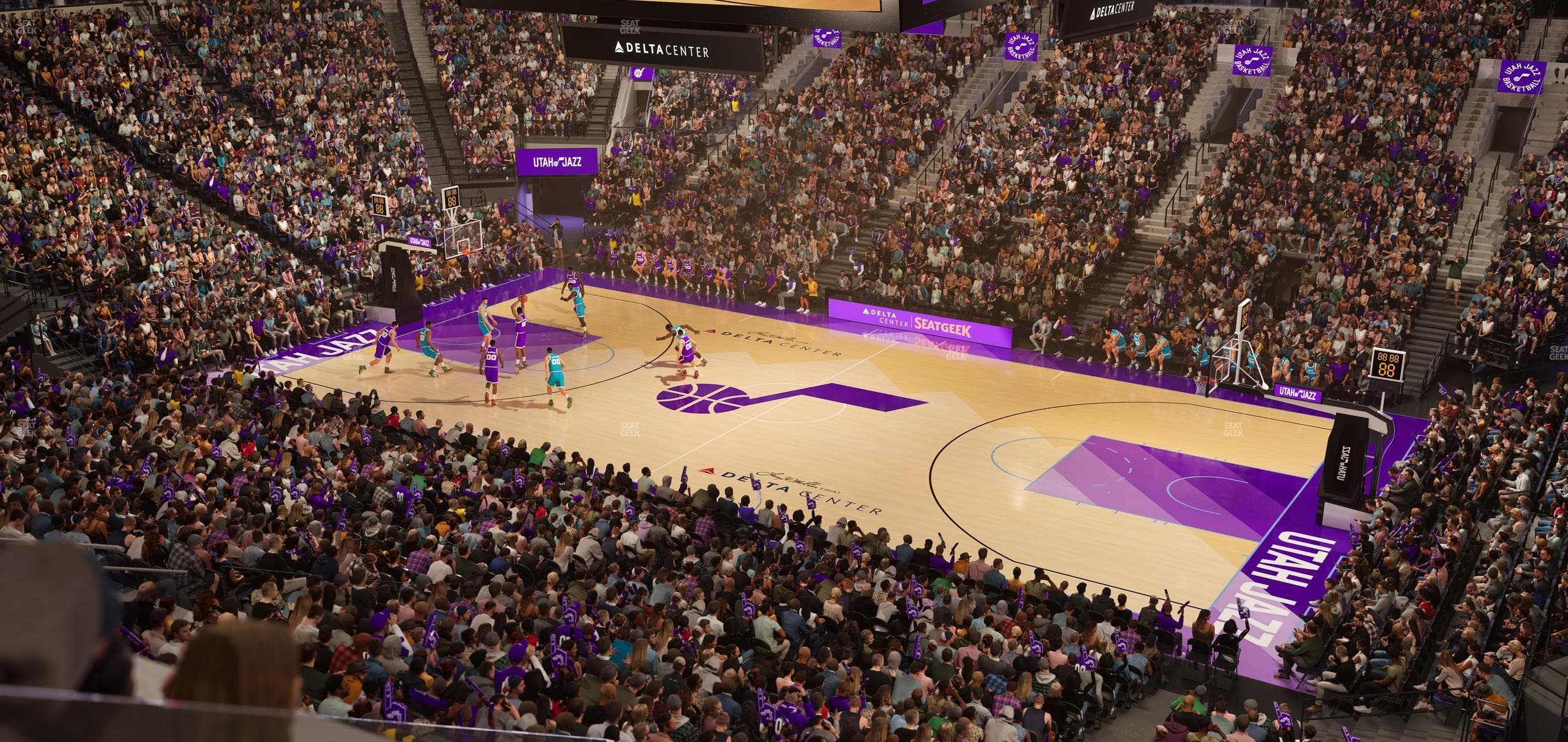 Delta Center - Section Suite 49 Seat View