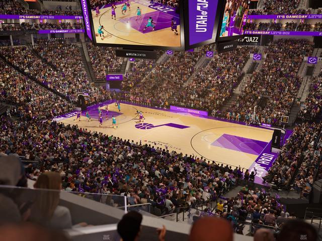 Delta Center - Section Suite 49 Seat View Delta Center - Section Suite 49 Seat View