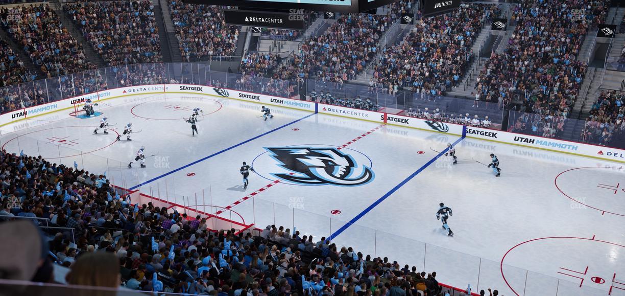 Delta Center - Section Suite 49 Seat View