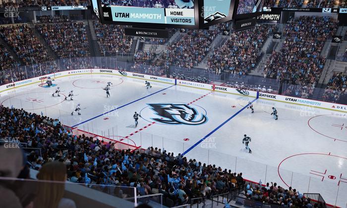 Delta Center - Section Suite 49 Seat View