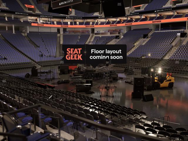 Delta Center - Section Suite 5 Seat View