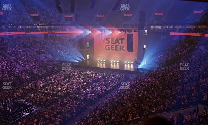 Delta Center - Section Suite 5 Seat View