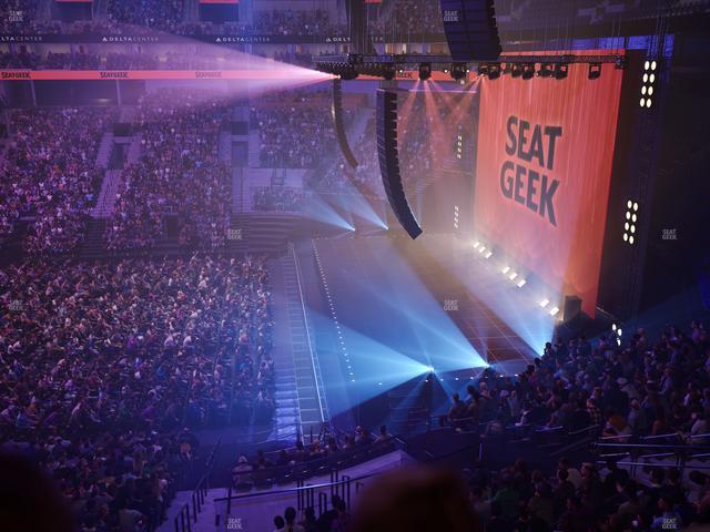 Delta Center - Section Suite 50 Seat View
