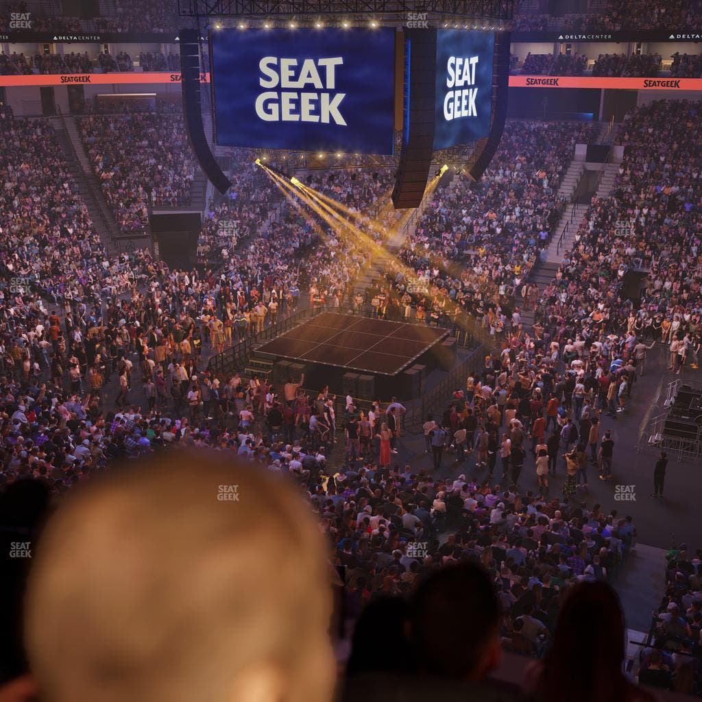 Delta Center - Section Suite 50 Seat View