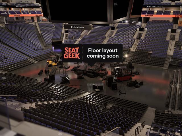 Delta Center - Section Suite 50 Seat View