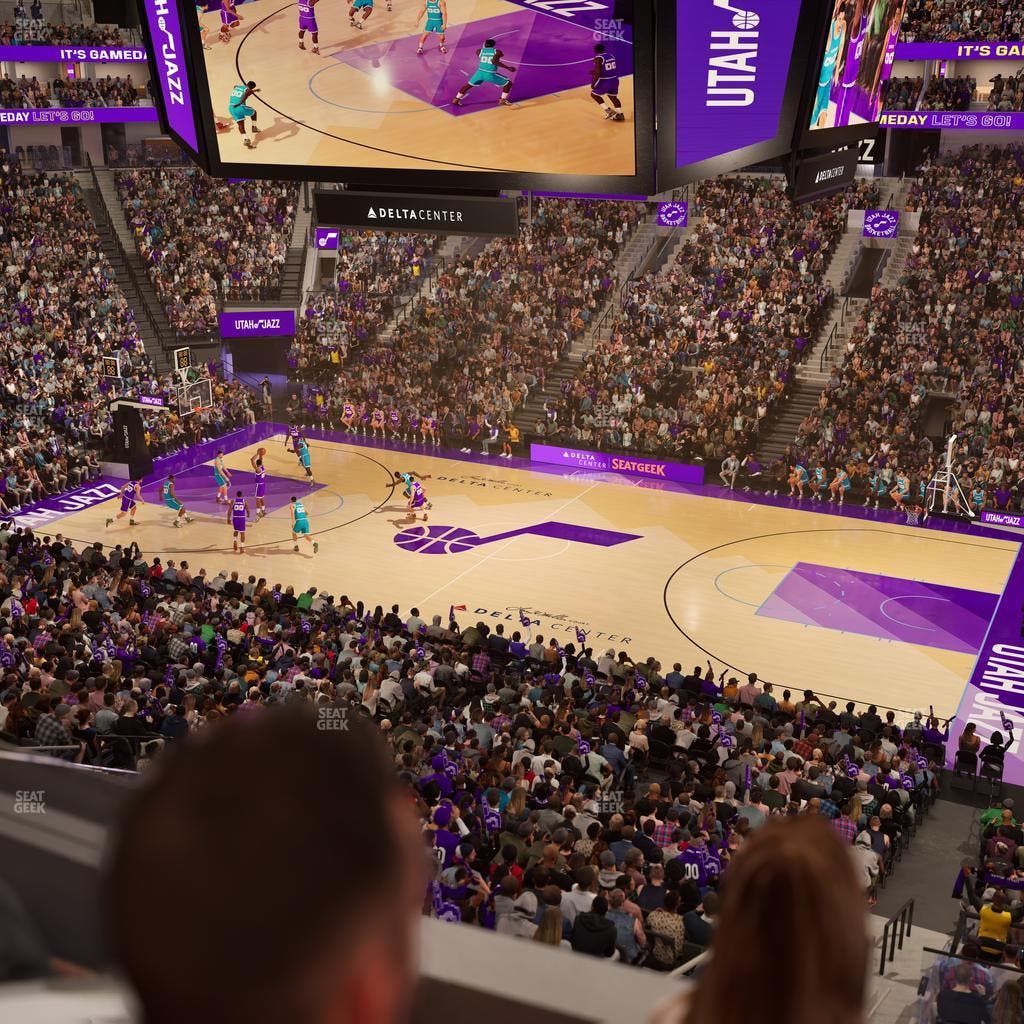 Delta Center - Section Suite 50 Seat View