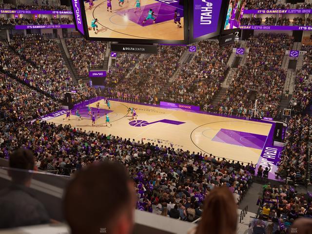 Delta Center - Section Suite 50 Seat View Delta Center - Section Suite 50 Seat View