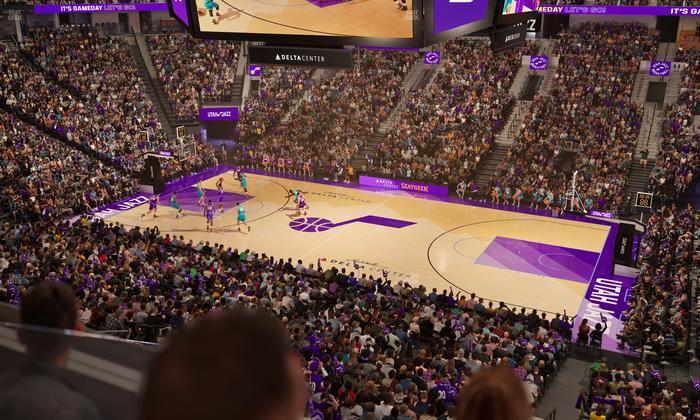 Delta Center - Section Suite 50 Seat View