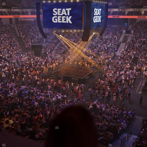 Delta Center - Section Suite 50 Seat View