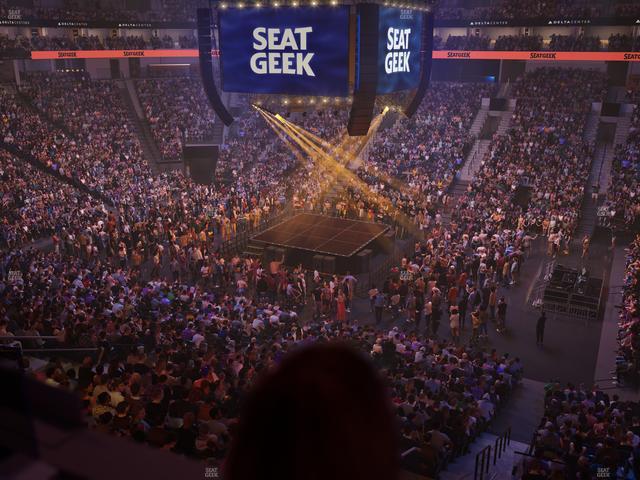Delta Center - Section Suite 50 Seat View