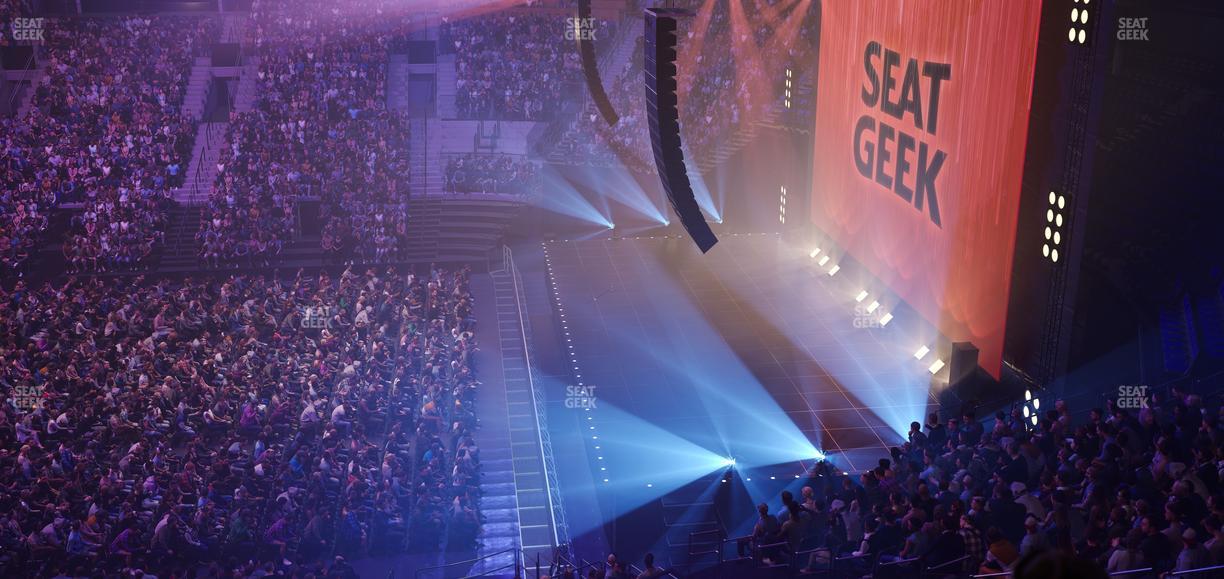 Delta Center - Section Suite 50 Seat View