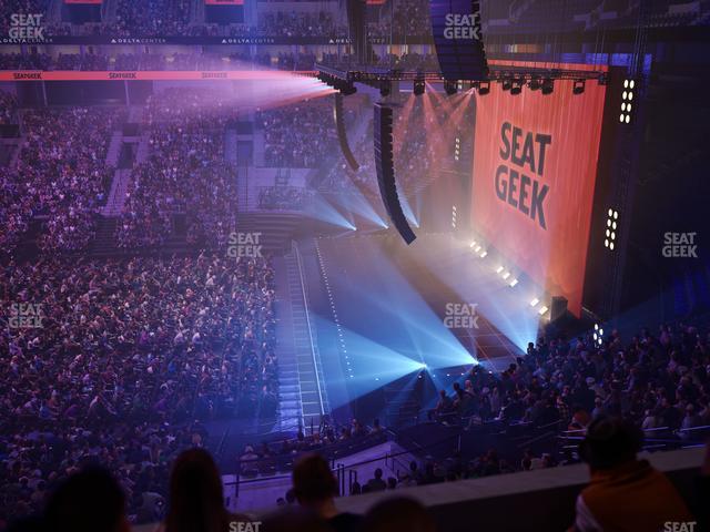 Delta Center - Section Suite 50 Seat View