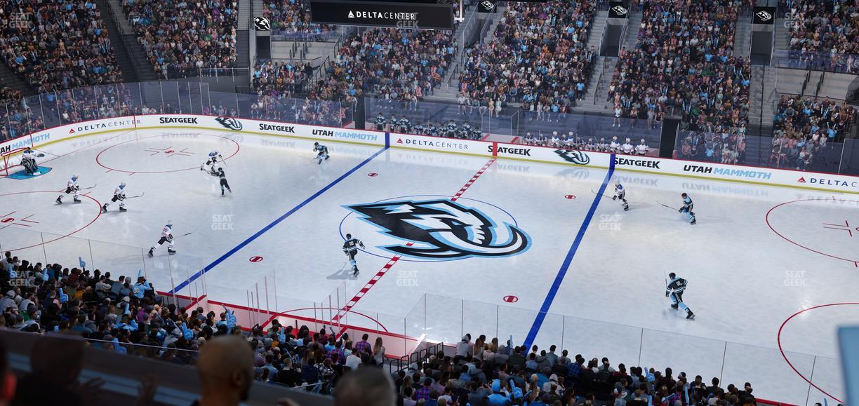 Delta Center - Section Suite 51 Seat View