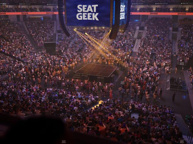 Delta Center - Section Suite 51 Seat View
