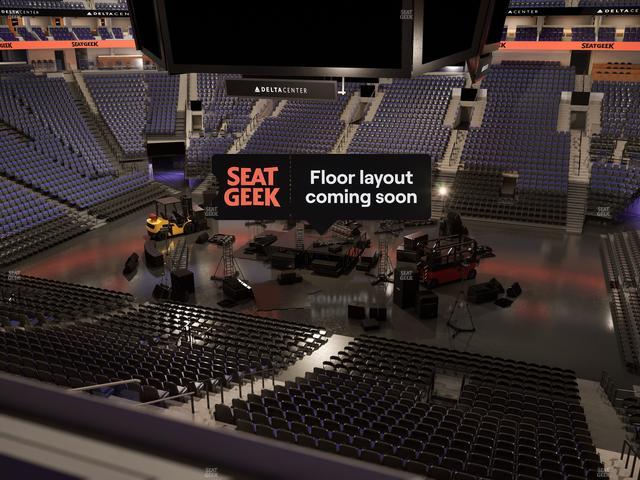 Delta Center - Section Suite 51 Seat View