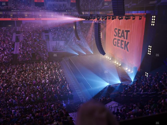 Delta Center - Section Suite 51 Seat View