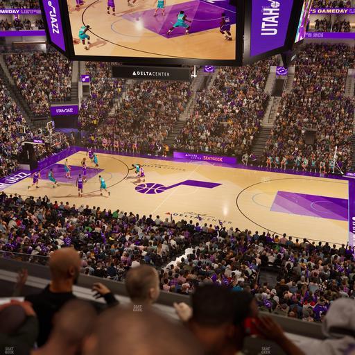 Delta Center - Section Suite 51 Seat View