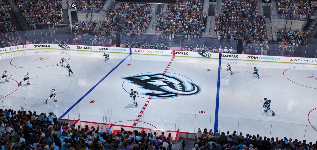 Delta Center - Section Suite 52 Seat View