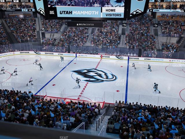 Delta Center - Section Suite 52 Seat View