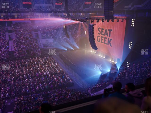 Delta Center - Section Suite 52 Seat View