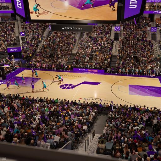 Delta Center - Section Suite 52 Seat View