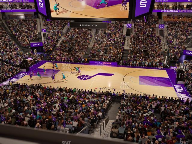 Delta Center - Section Suite 52 Seat View Delta Center - Section Suite 52 Seat View