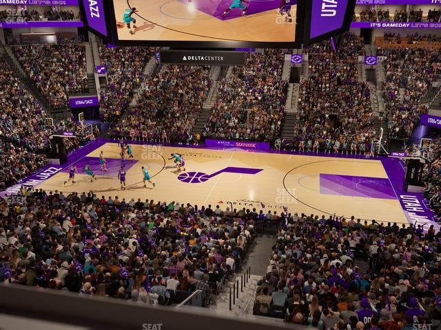 Delta Center - Section Suite 52 Seat View