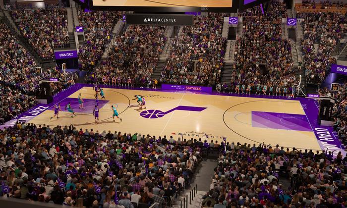 Delta Center - Section Suite 52 Seat View