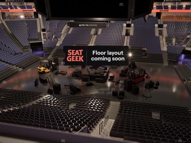 Delta Center - Section Suite 52 Seat View