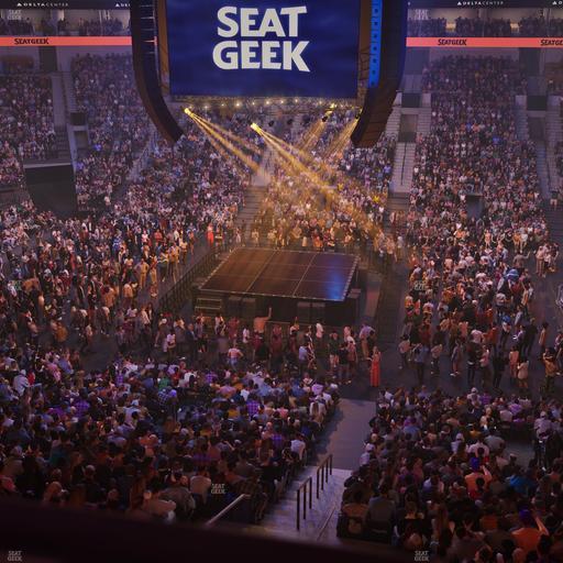 Delta Center - Section Suite 52 Seat View