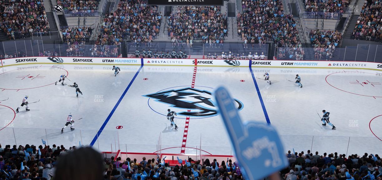 Delta Center - Section Suite 53 Seat View