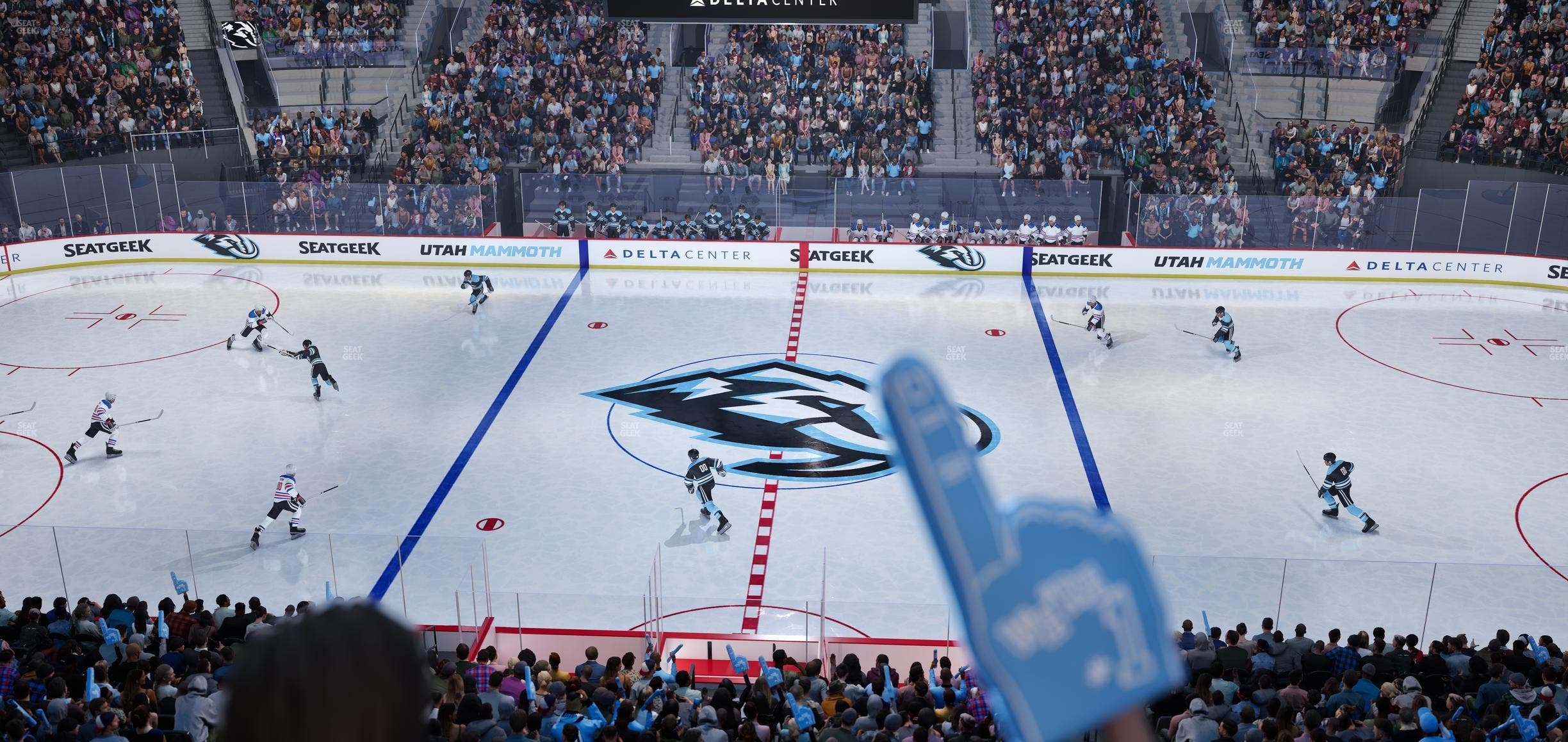 Delta Center - Section Suite 53 Seat View