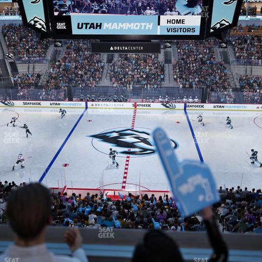 Delta Center - Section Suite 53 Seat View