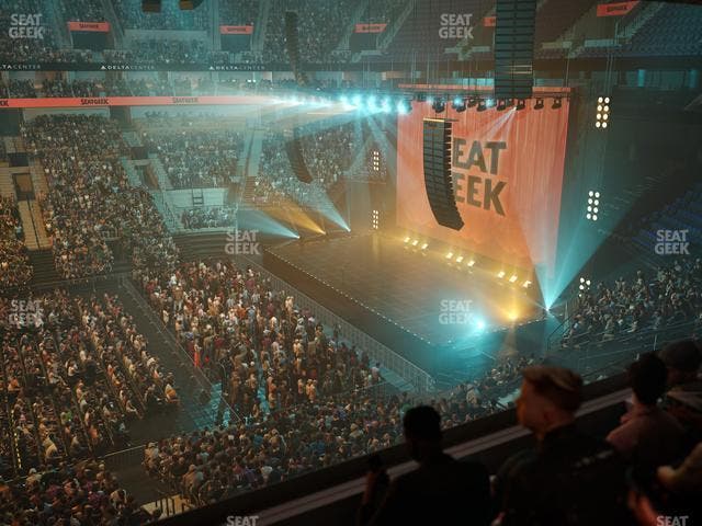 Delta Center - Section Suite 53 Seat View