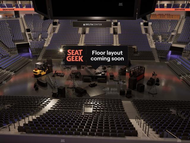 Delta Center - Section Suite 53 Seat View