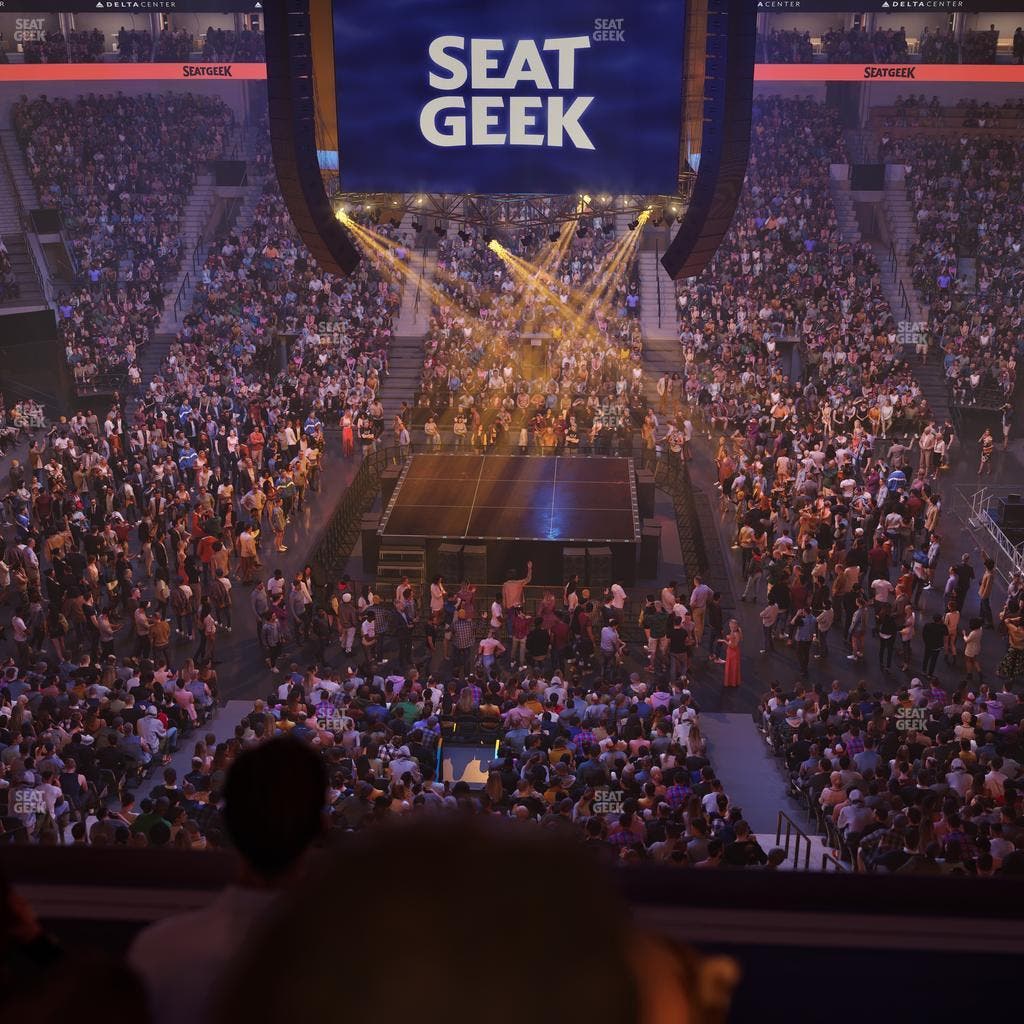 Delta Center - Section Suite 53 Seat View