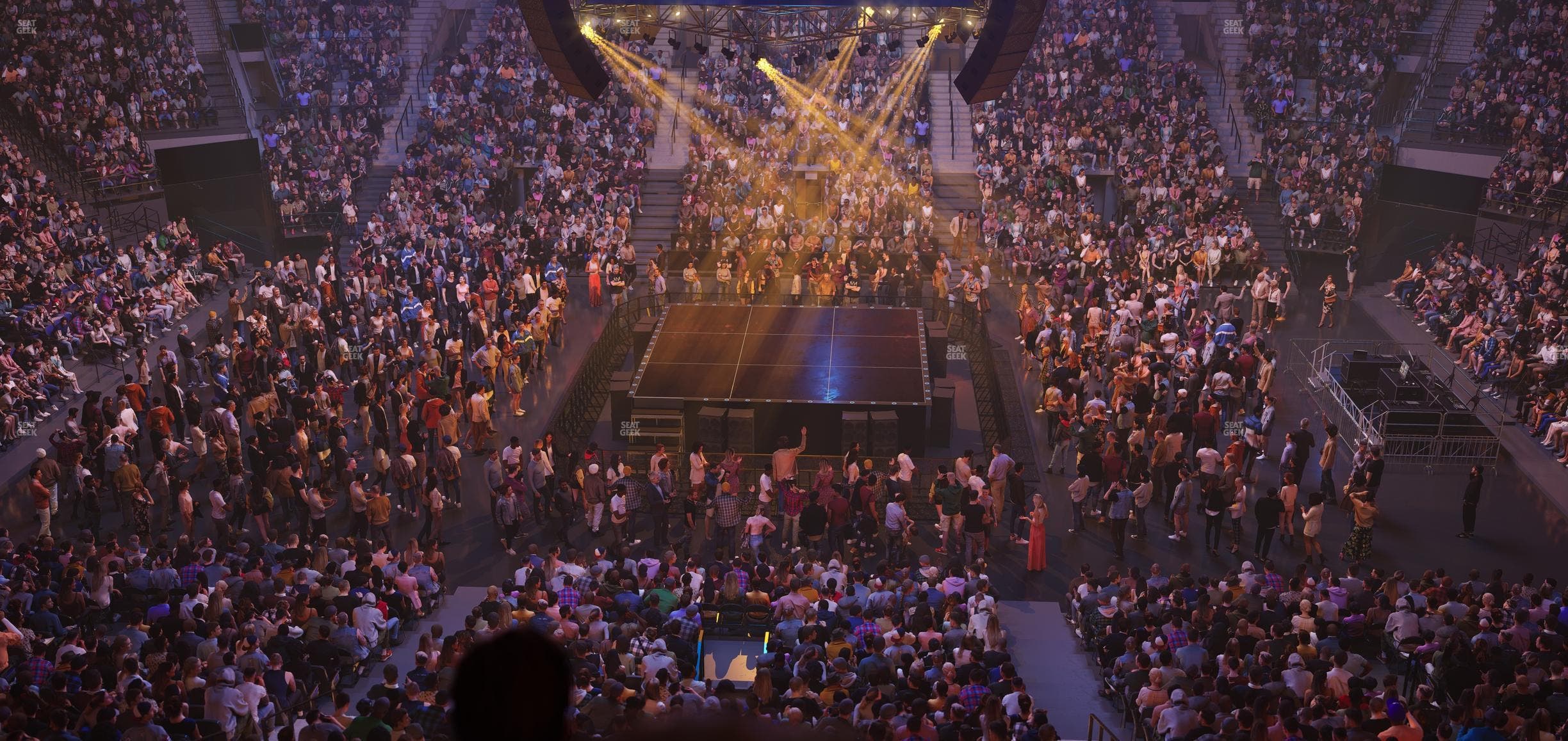 Delta Center - Section Suite 53 Seat View