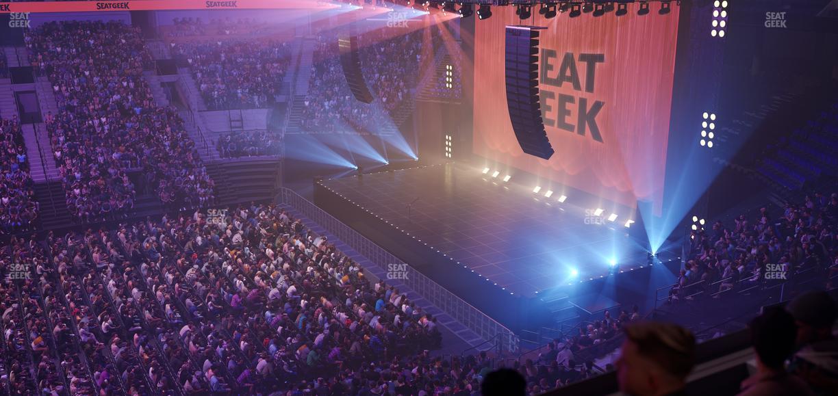 Delta Center - Section Suite 53 Seat View